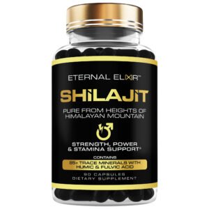 Pure Himalayan Shilajit Extract 500mg x 90 Capsules