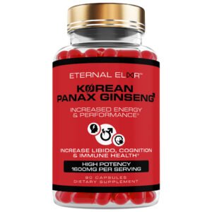 Korean Red Panax Ginseng Extract 800mg x 90 Capsules
