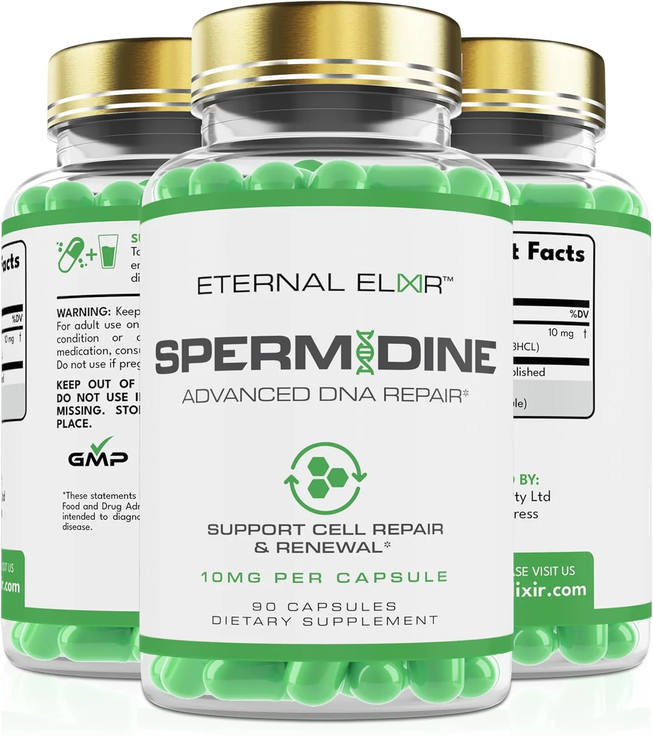 Spermidine dosage Australia 90 capsule longevity supplement