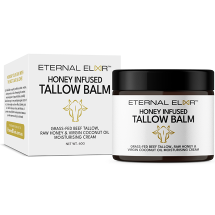 Tallow and Honey Balm for healthy skin