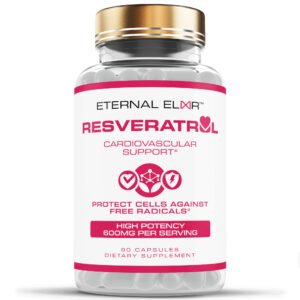 Pure Resveratrol 600mg x 90 Capsules