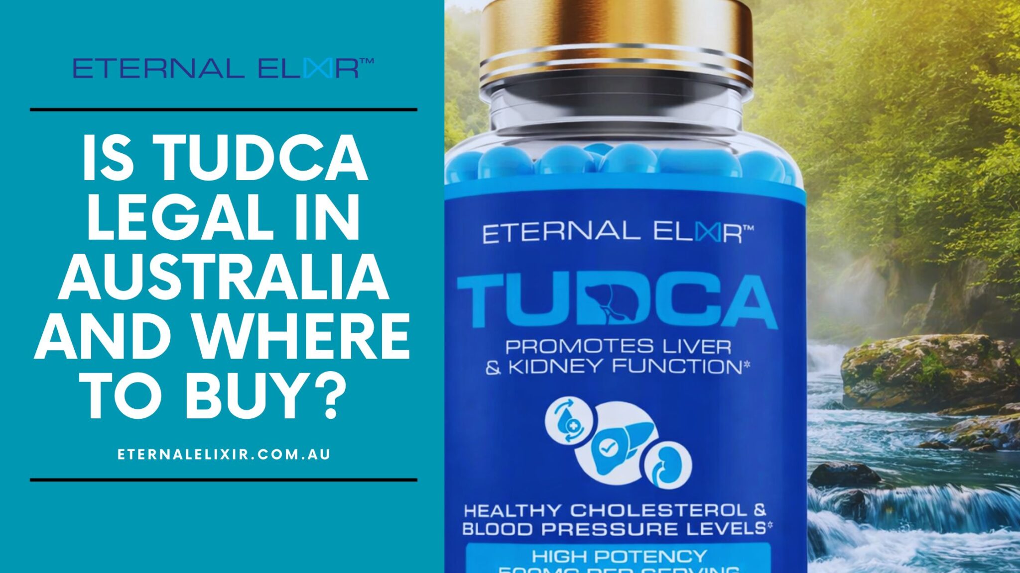 Know whether TUDCA is Legal in Australia or not and where you can buy.