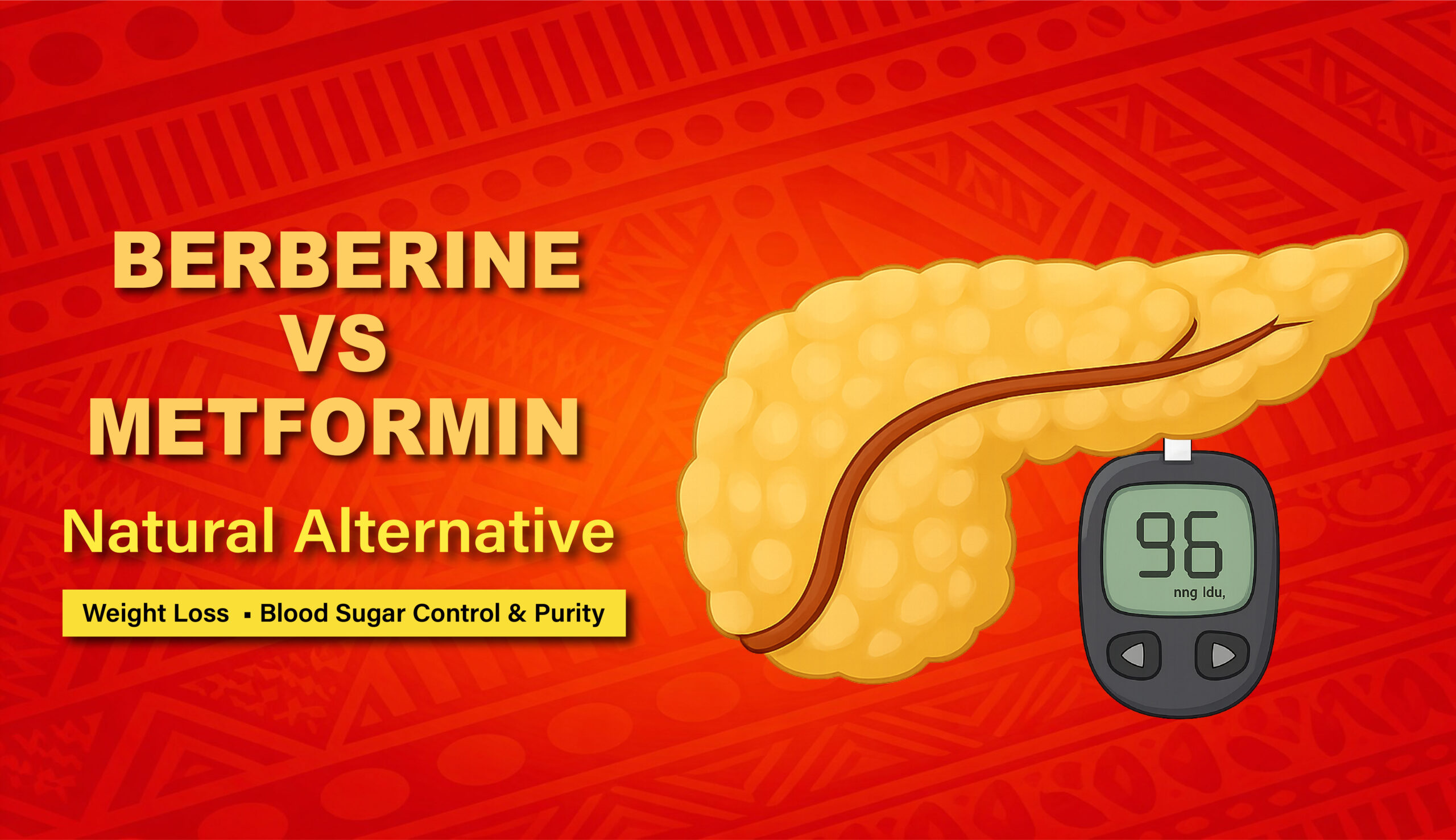 Berberine vs. Metformin: Natural vs. Pharmaceutical Comparison