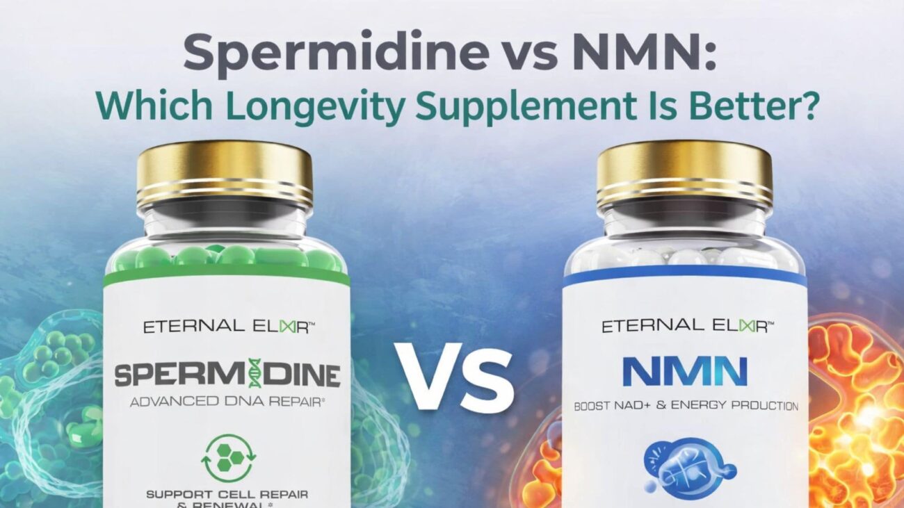 Comparison between Spermidine and NMN