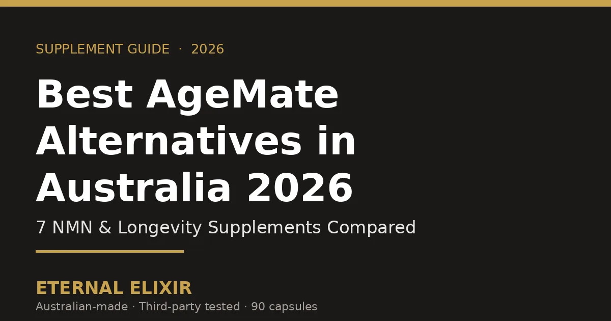 best agemate alternative australia nmn supplements