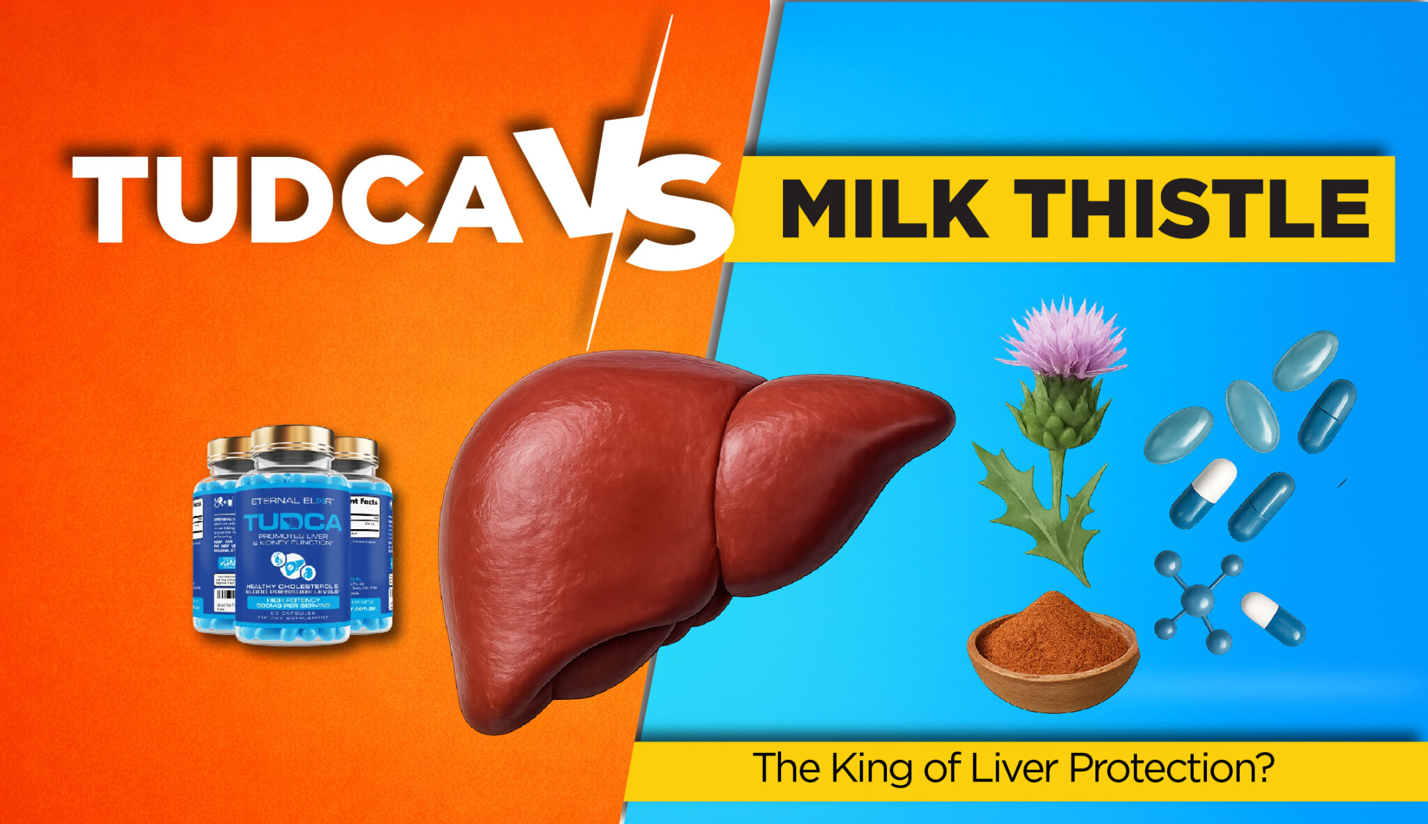 tudca vs nac vs milk thistle liver support comparison Australia