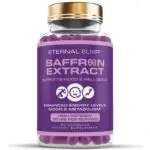 Eternal Elixir Saffron Extract 30 mg affron® per capsule, 90 capsules - front of bottle